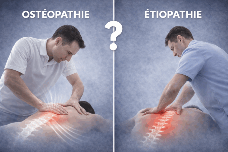 Ostéopathe vs Etiopathe
